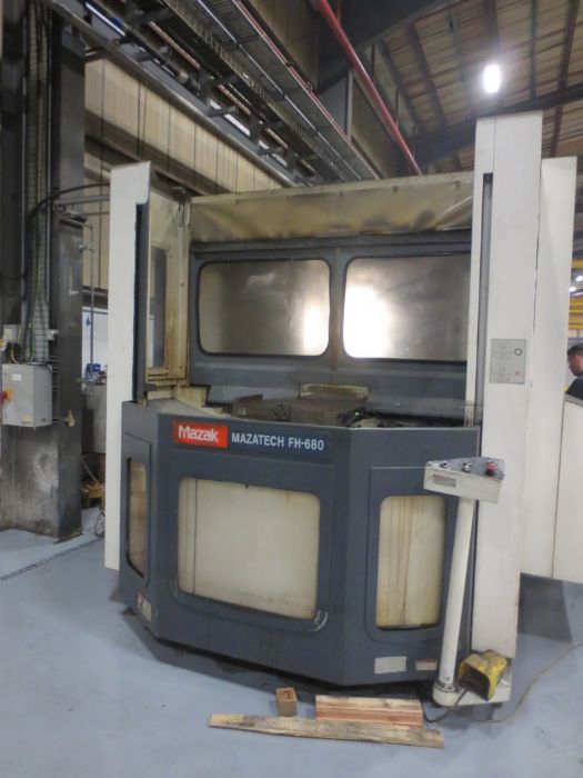 CNC Centro de mecanizado MAZAK FH 680 X, horizontal, 2-paletas